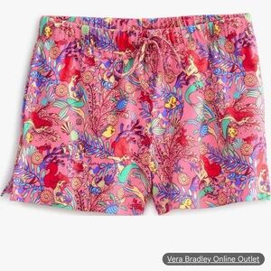Vera Bradley Women's Little Mermaid Sleep Shorts